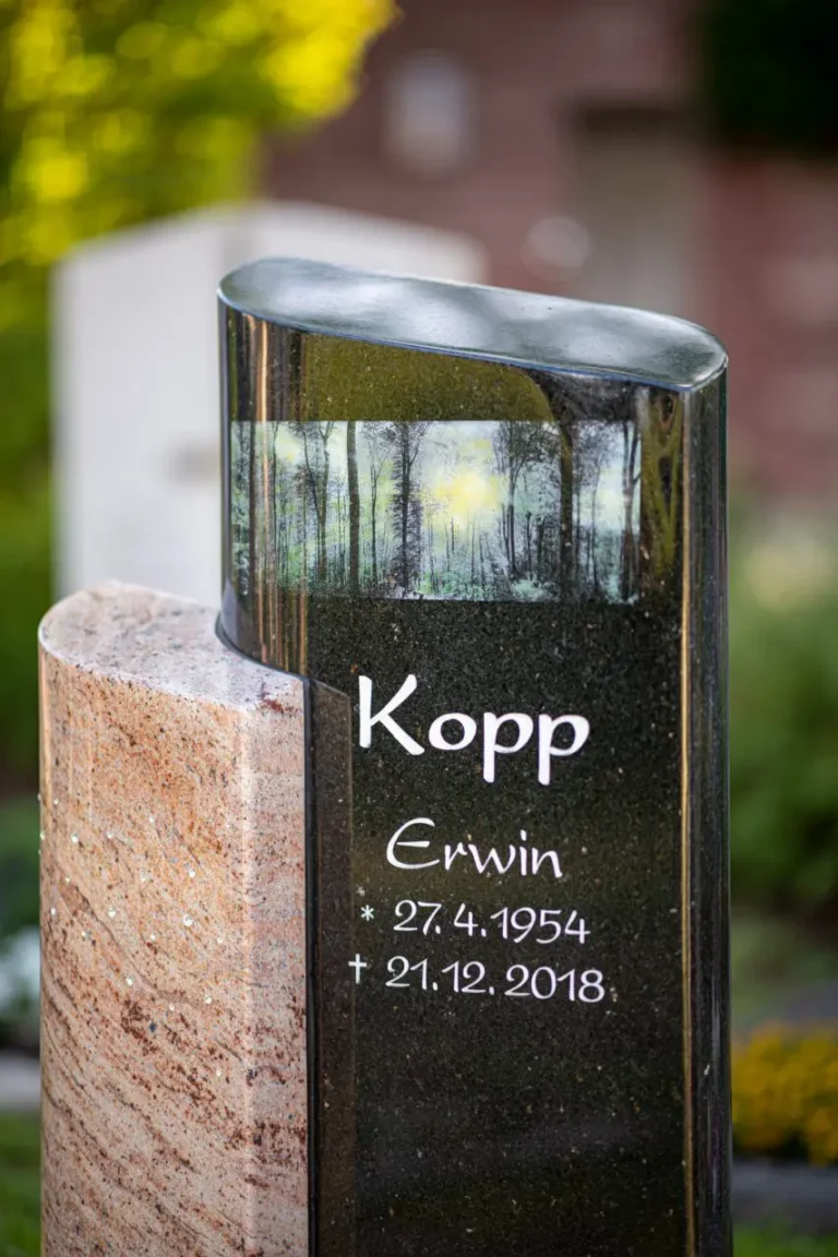 Steinmetz Schlereth Shivakashi Stargalaxy Fotogravur farbig Kundenwunsch Bildergalerie 51 scaled e1730564050617 Individuelle Grabmale aus Naturstein